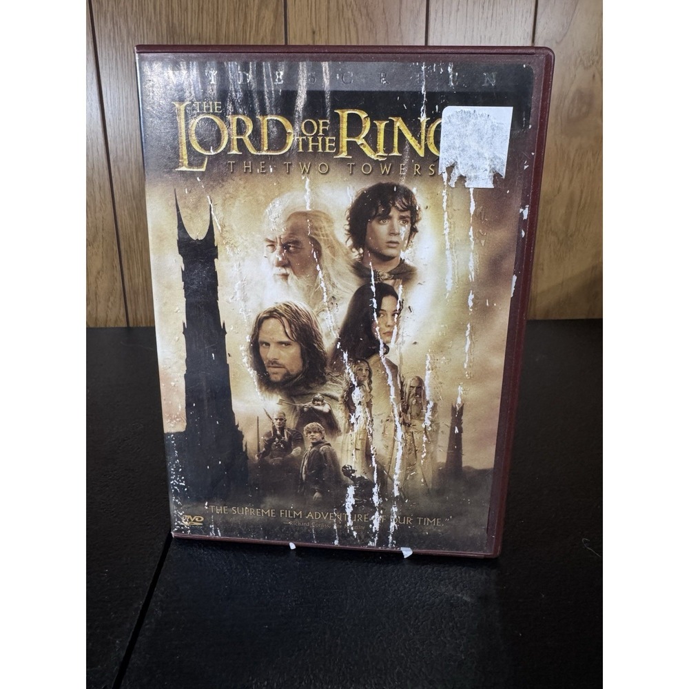 THE LORD OF THE RINGS: The‎ Two Towers  ( DVD, 2-Disc Set, Full Frame)